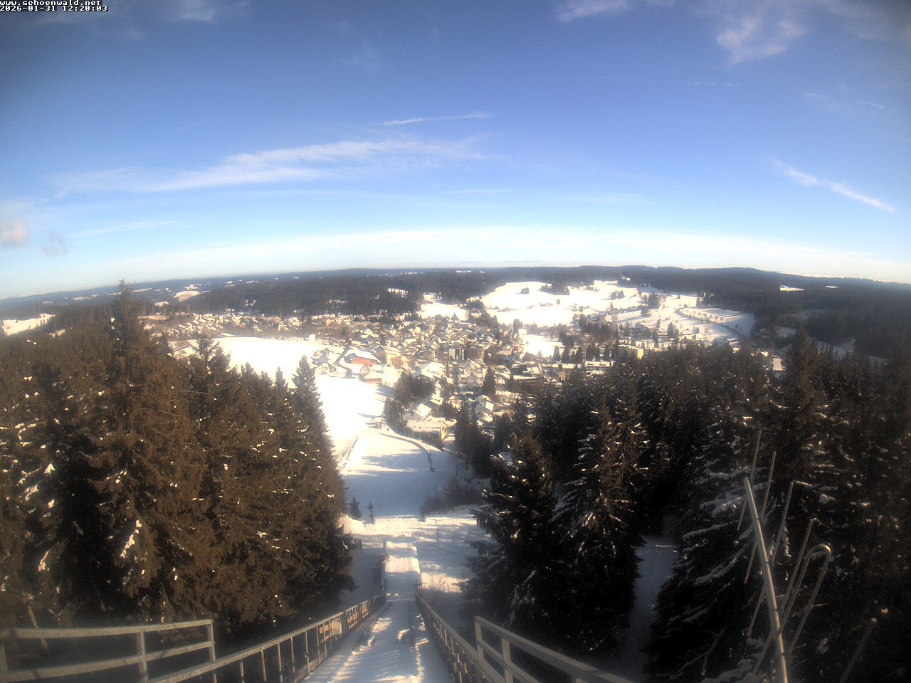 Archiv Foto Webcam Blick auf Schönwald