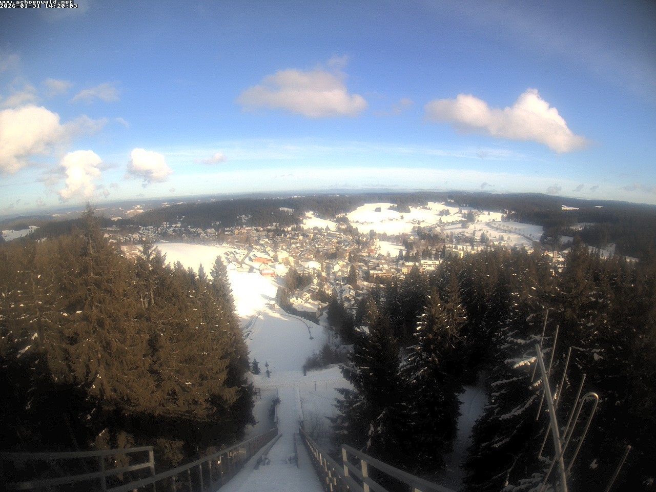 Archiv Foto Webcam Blick auf Schönwald
