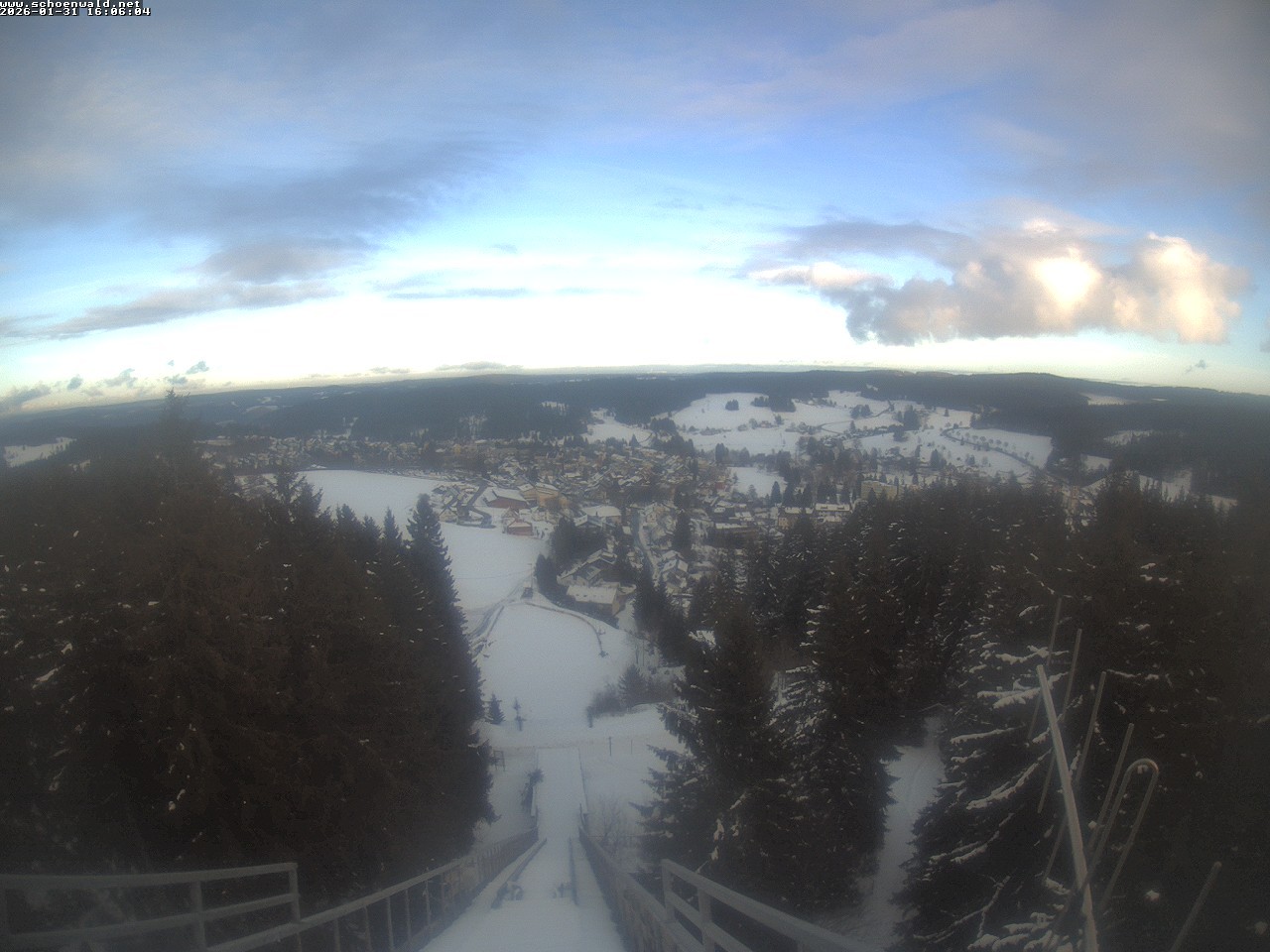 Archiv Foto Webcam Blick auf Schönwald
