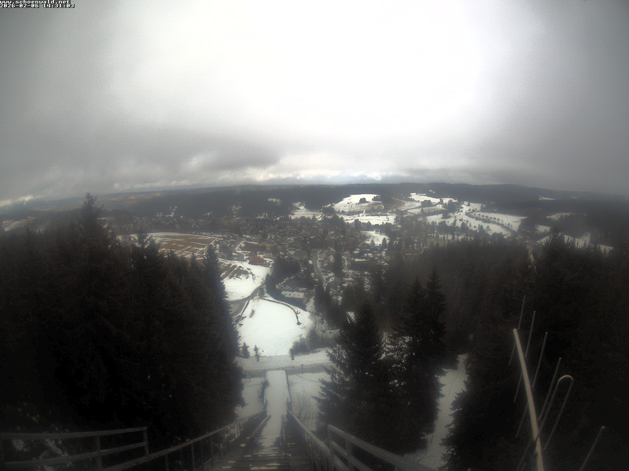Archiv Foto Webcam Blick auf Schönwald