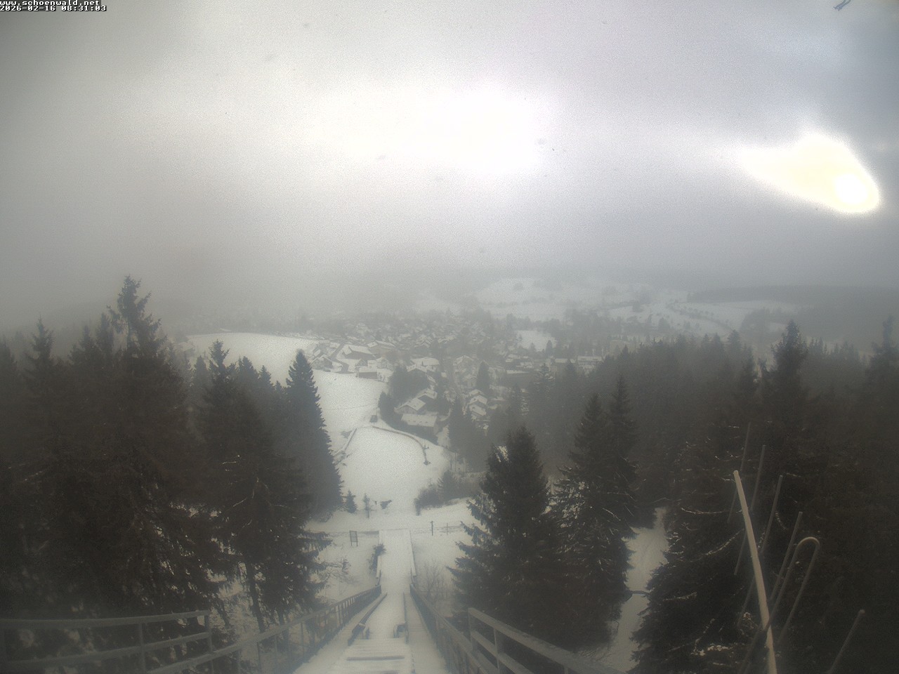 Archiv Foto Webcam Blick auf Schönwald