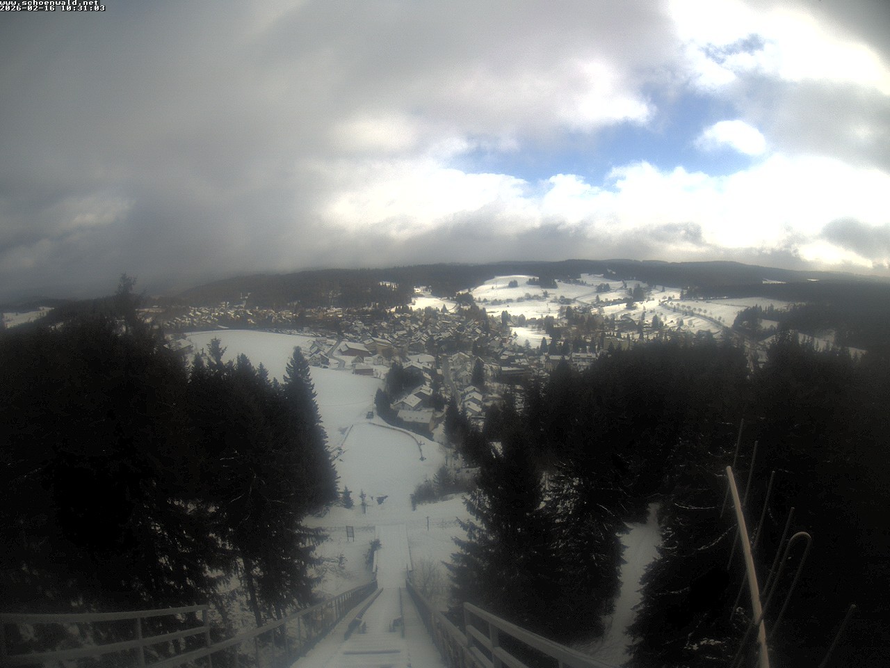 Archiv Foto Webcam Blick auf Schönwald