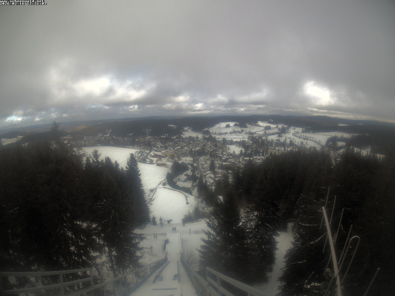 Archiv Foto Webcam Blick auf Schönwald