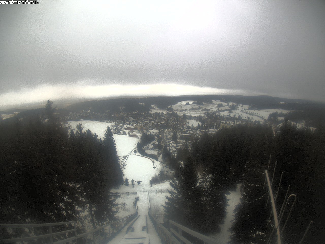 Archiv Foto Webcam Blick auf Schönwald