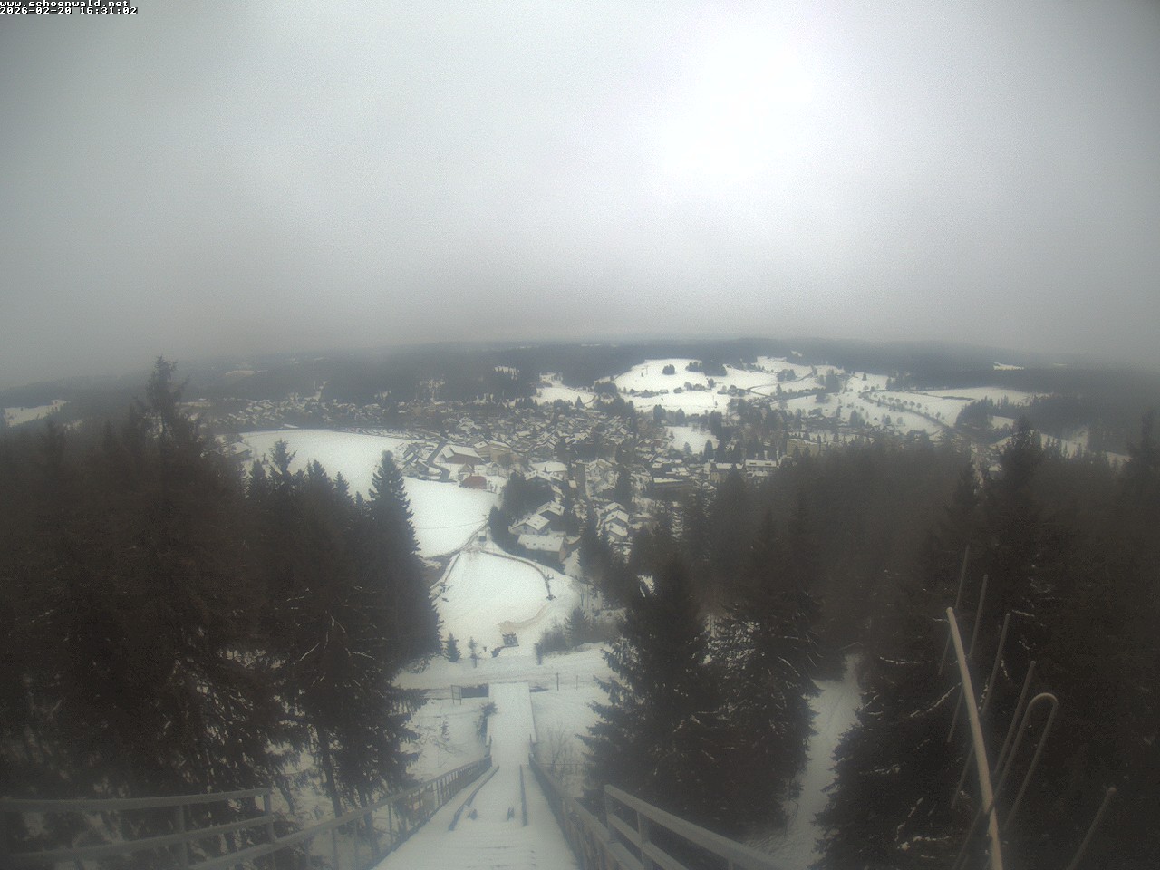Archiv Foto Webcam Blick auf Schönwald