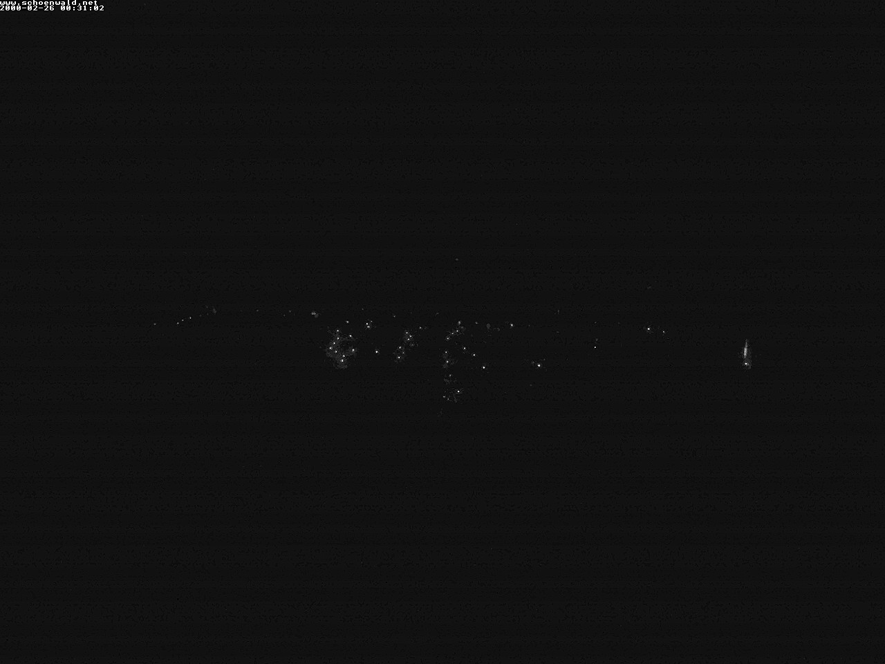 Archived image Webcam View to Schoenwald