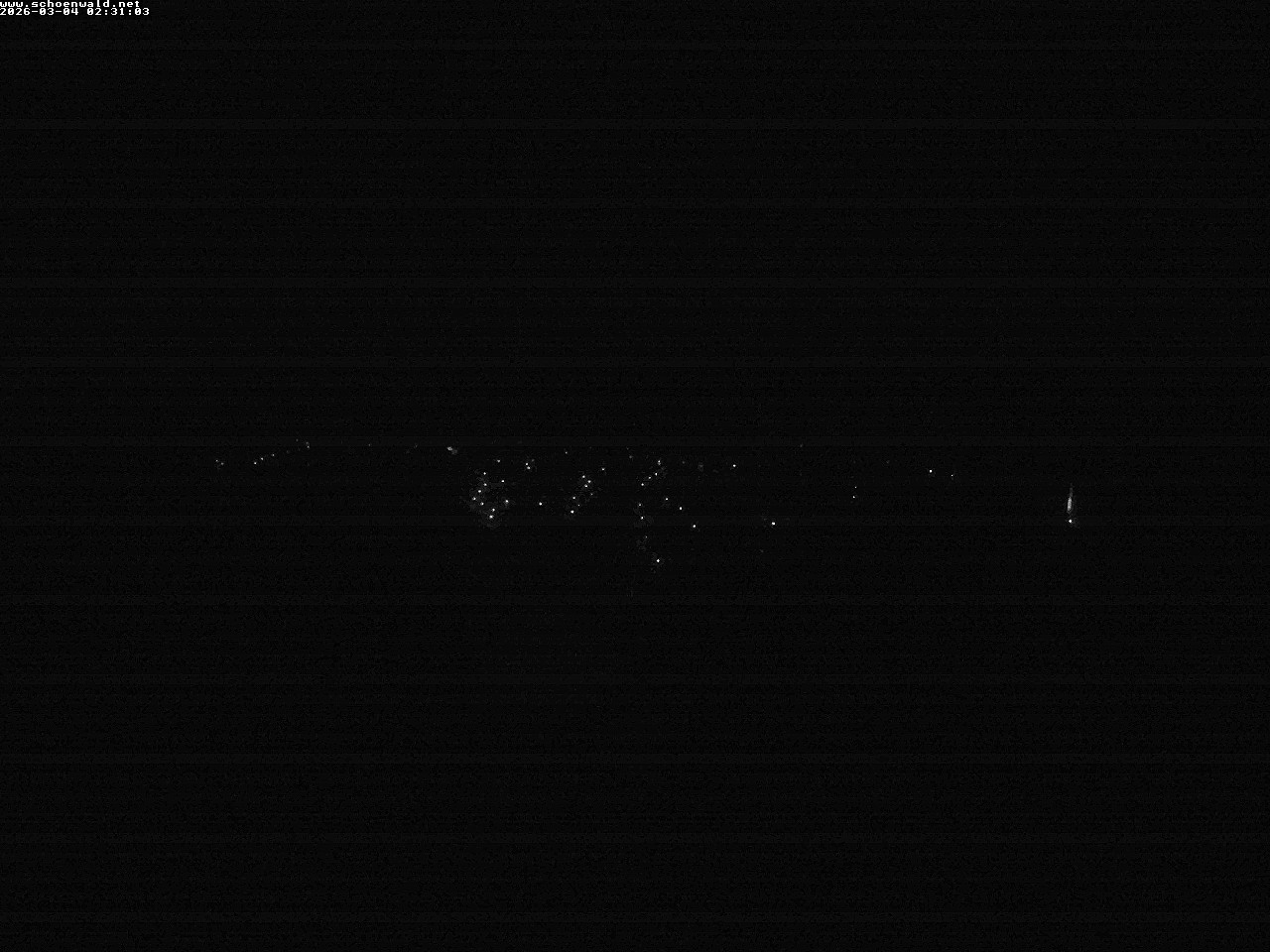 Archived image Webcam View to Schoenwald