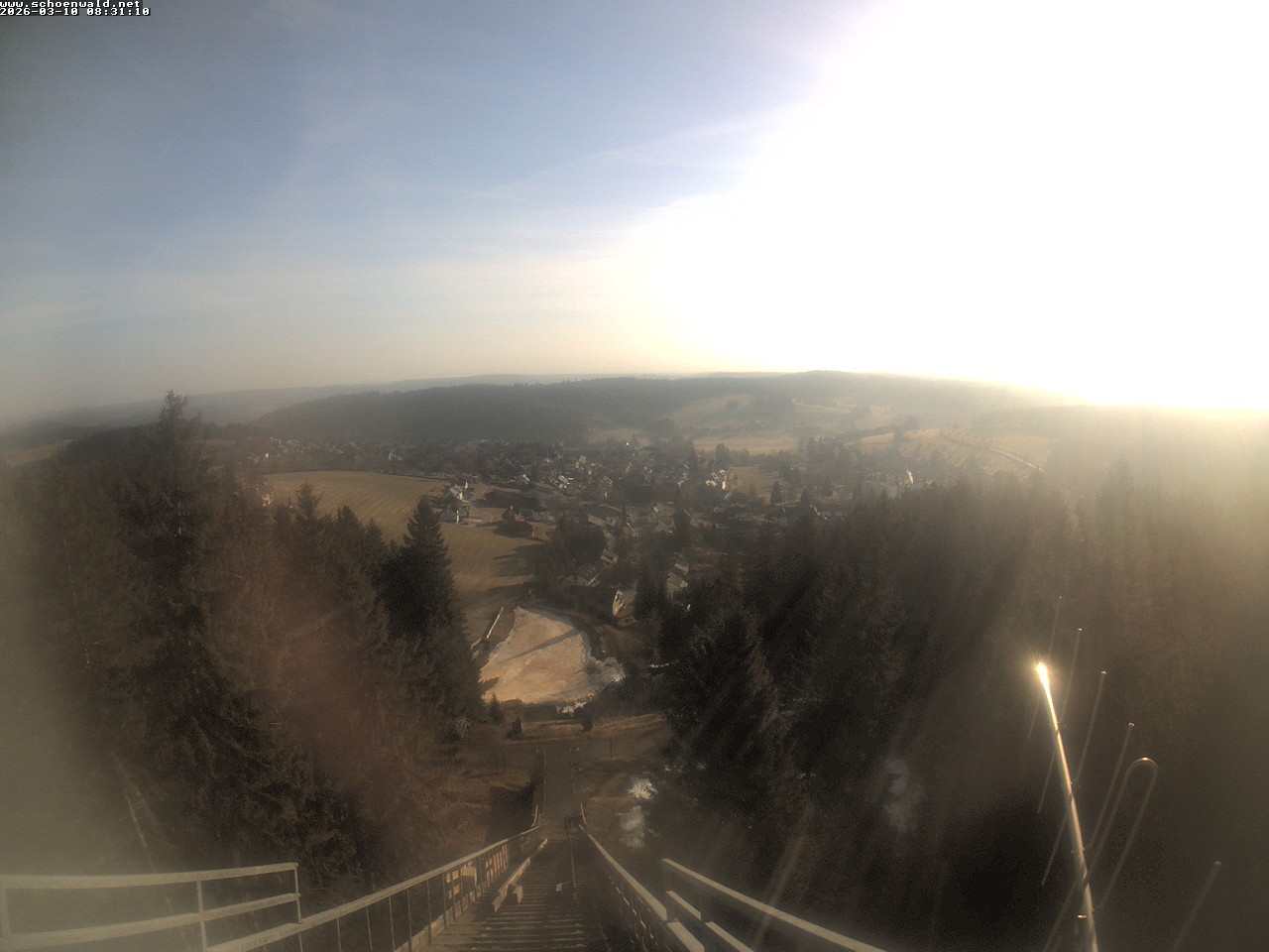 Archived image Webcam View to Schoenwald