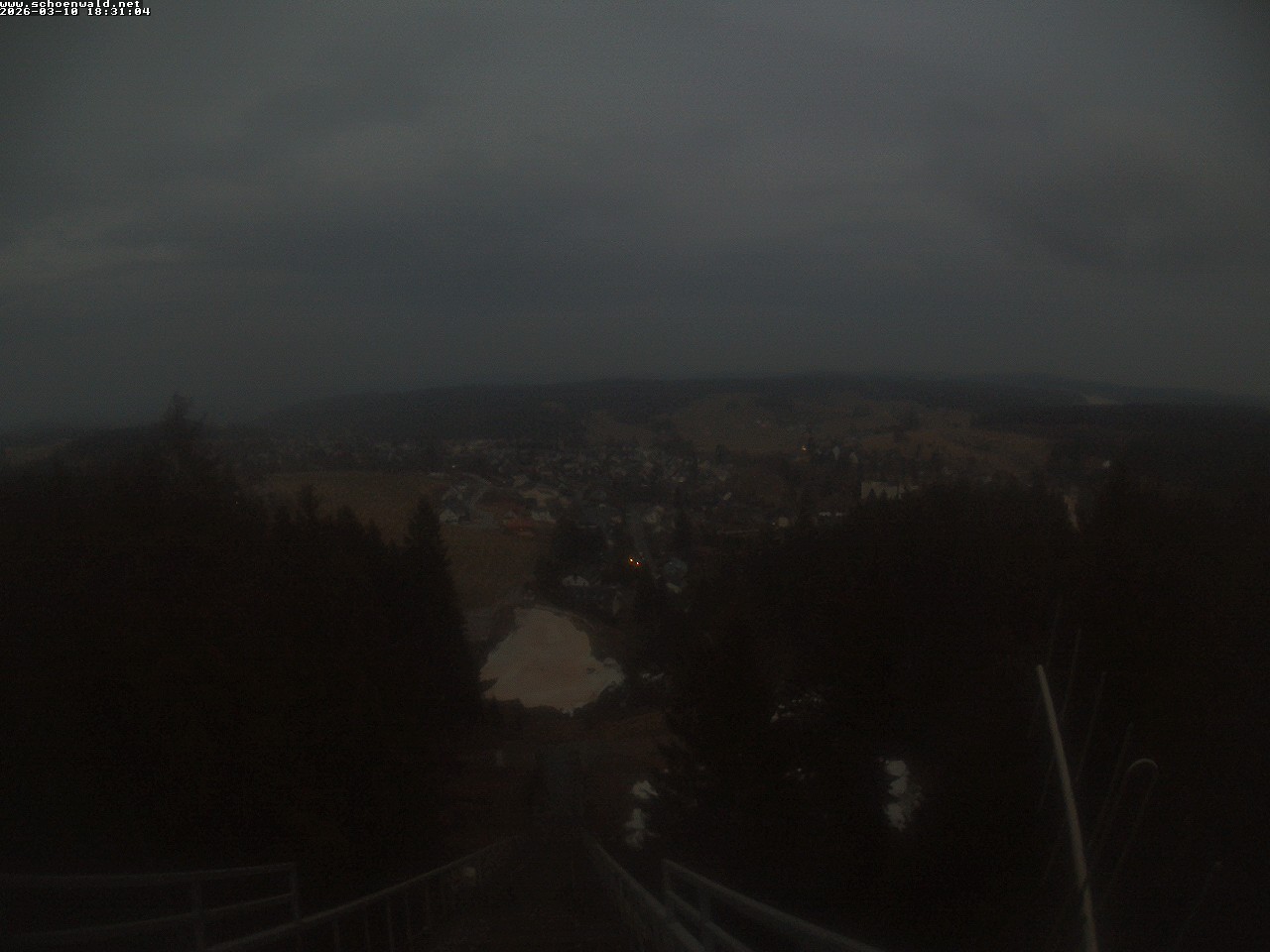 Archived image Webcam View to Schoenwald