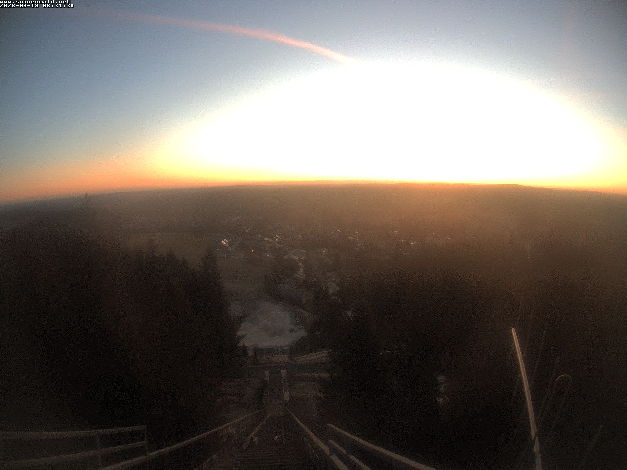 Archiv Foto Webcam Blick auf Schönwald