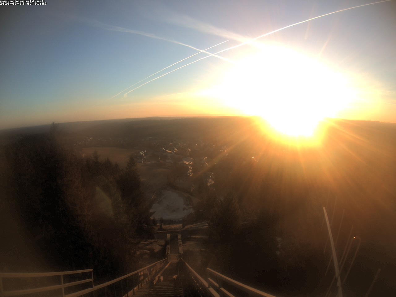 Archiv Foto Webcam Blick auf Schönwald