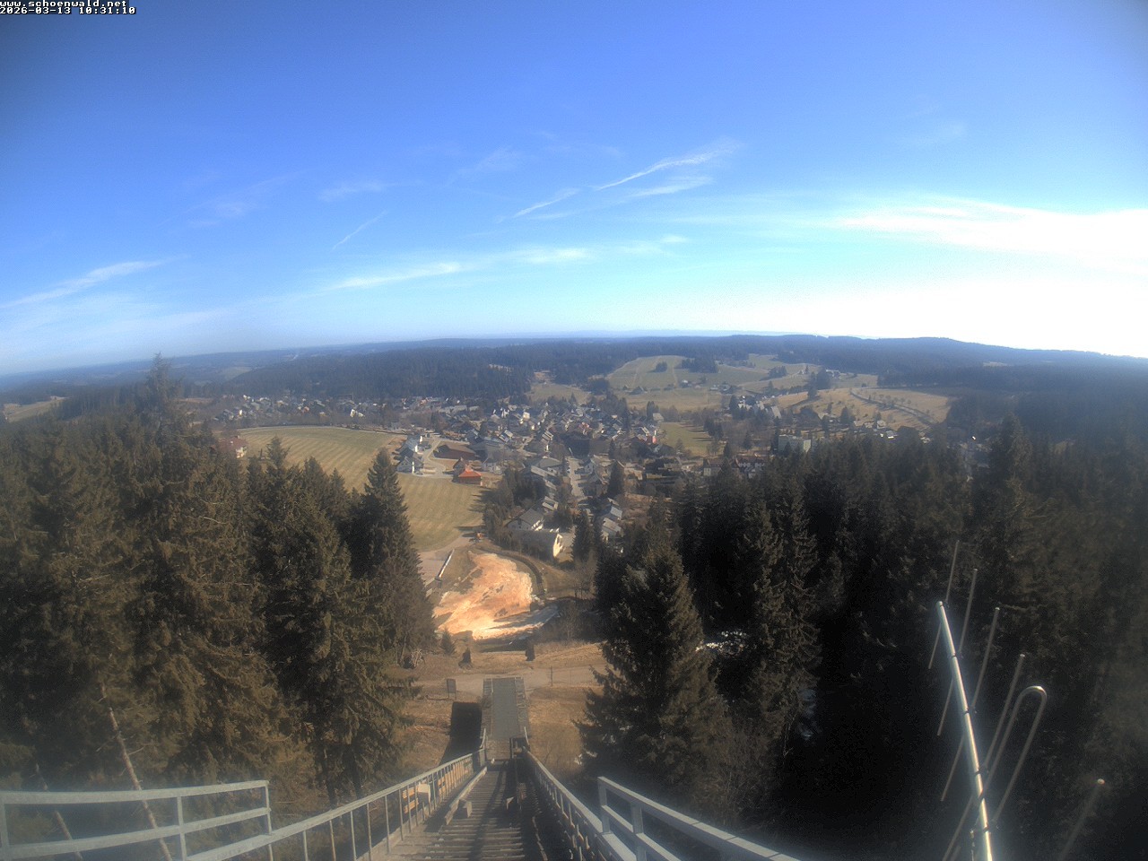 Archiv Foto Webcam Blick auf Schönwald