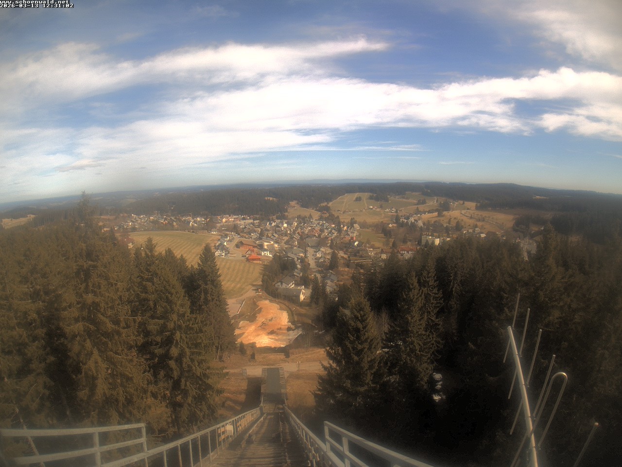 Archiv Foto Webcam Blick auf Schönwald