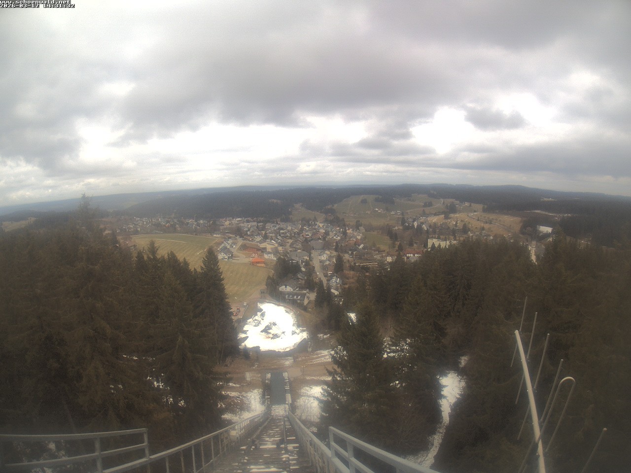 Archiv Foto Webcam Blick auf Schönwald