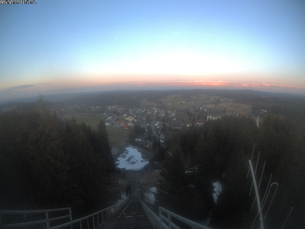 Archiv Foto Webcam Blick auf Schönwald
