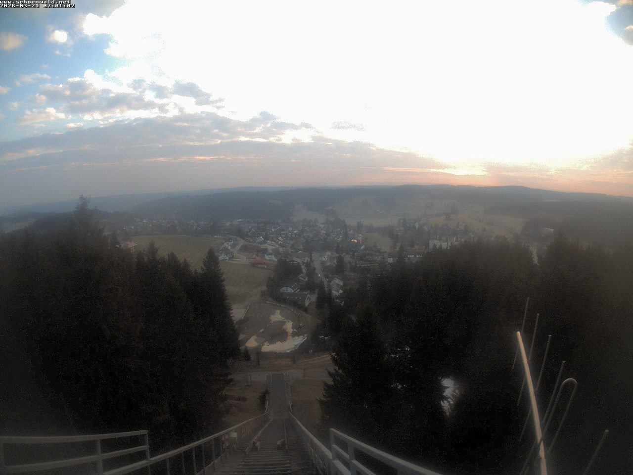 Archiv Foto Webcam Blick auf Schönwald