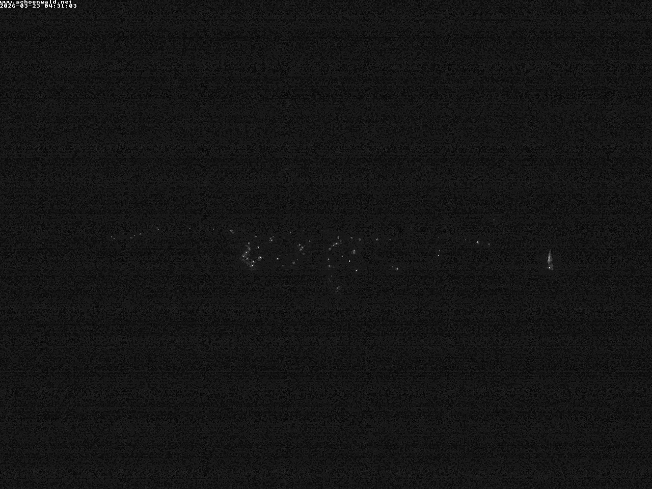 Archiv Foto Webcam Blick auf Schönwald