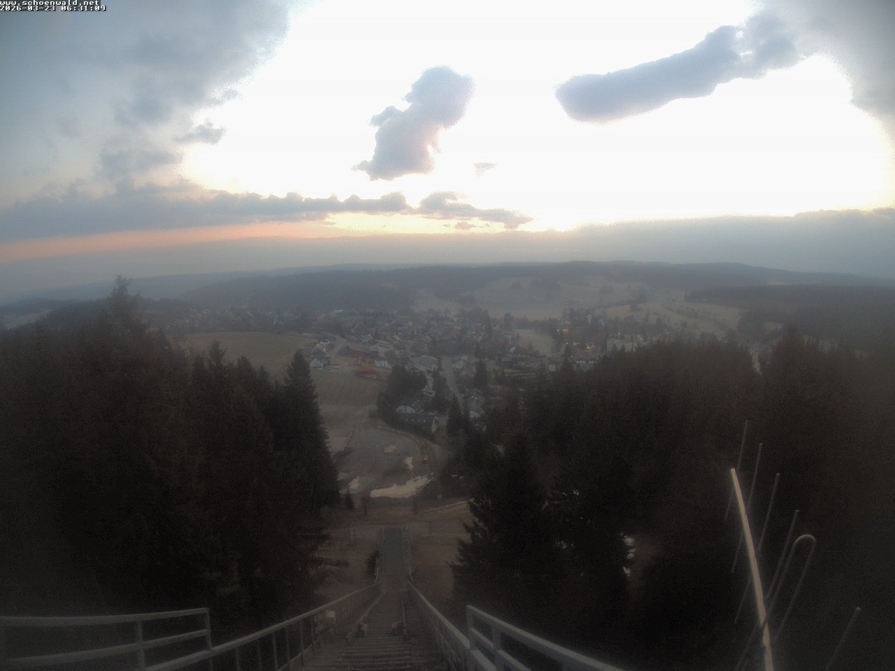 Archiv Foto Webcam Blick auf Schönwald