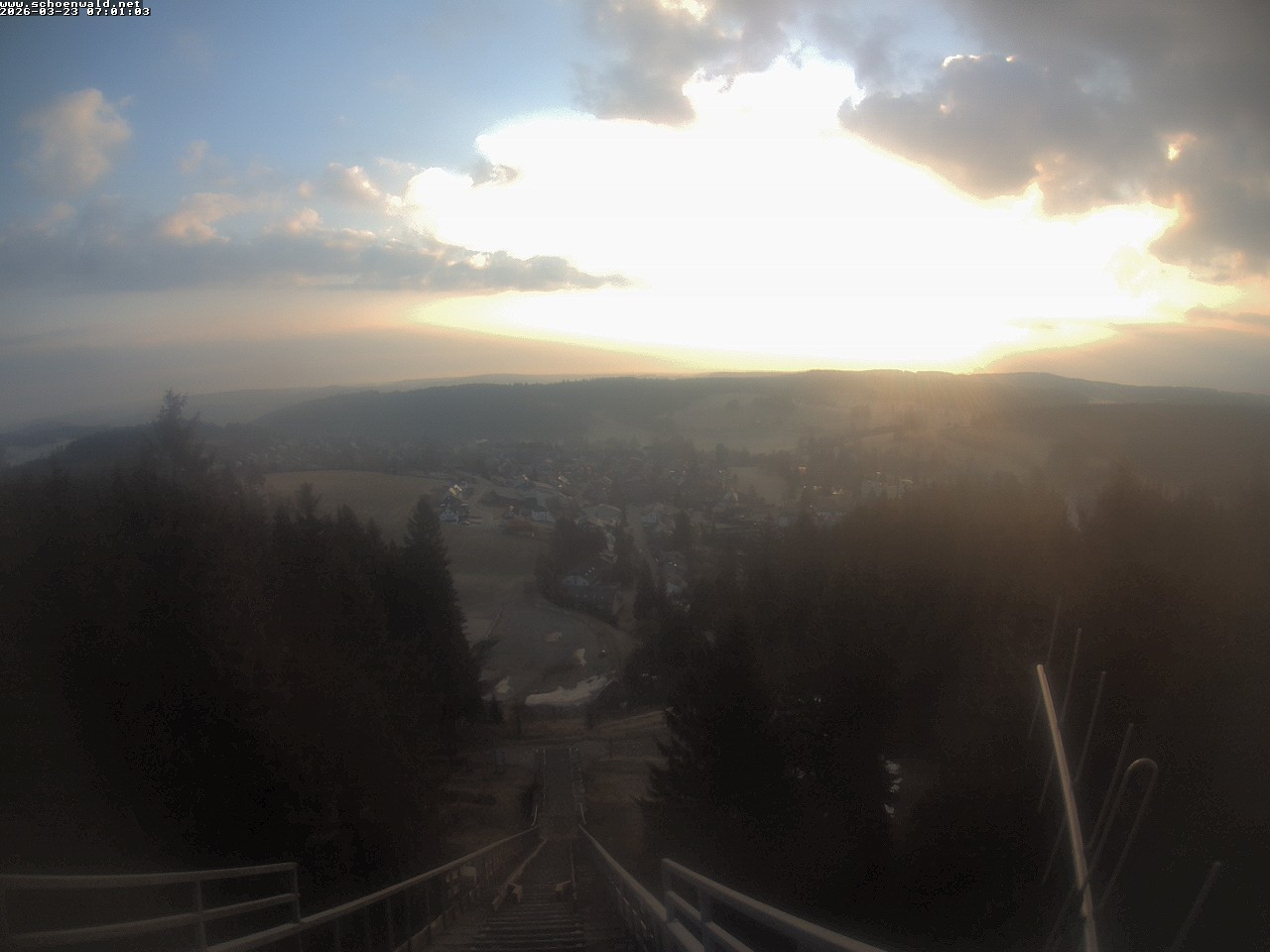 Archiv Foto Webcam Blick auf Schönwald