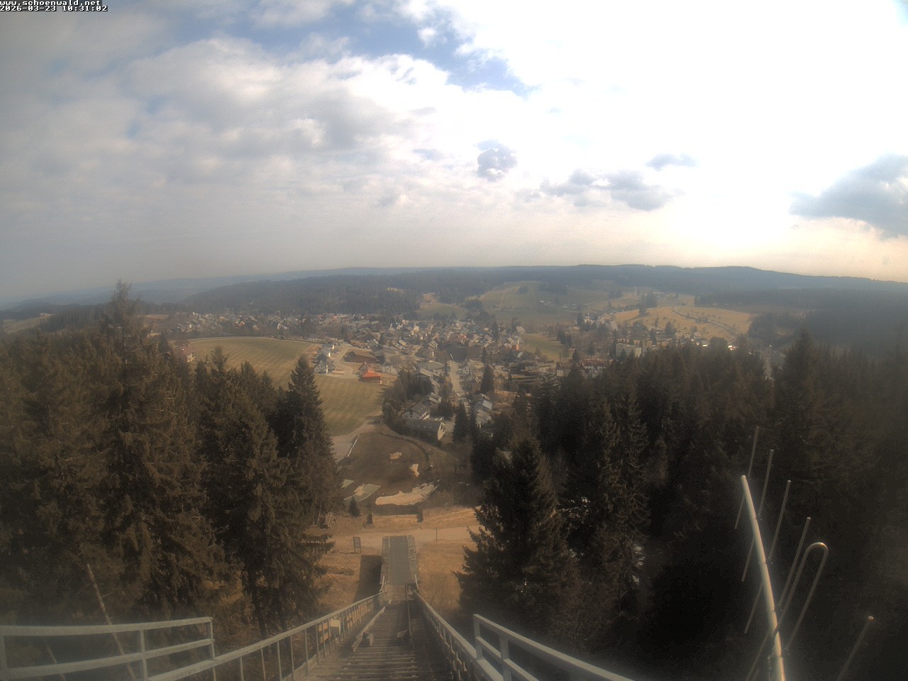 Archiv Foto Webcam Blick auf Schönwald