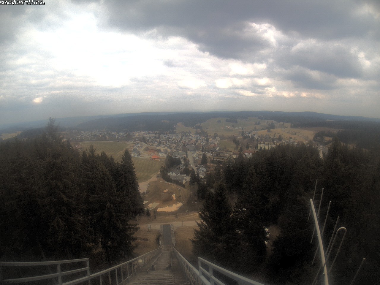 Archiv Foto Webcam Blick auf Schönwald