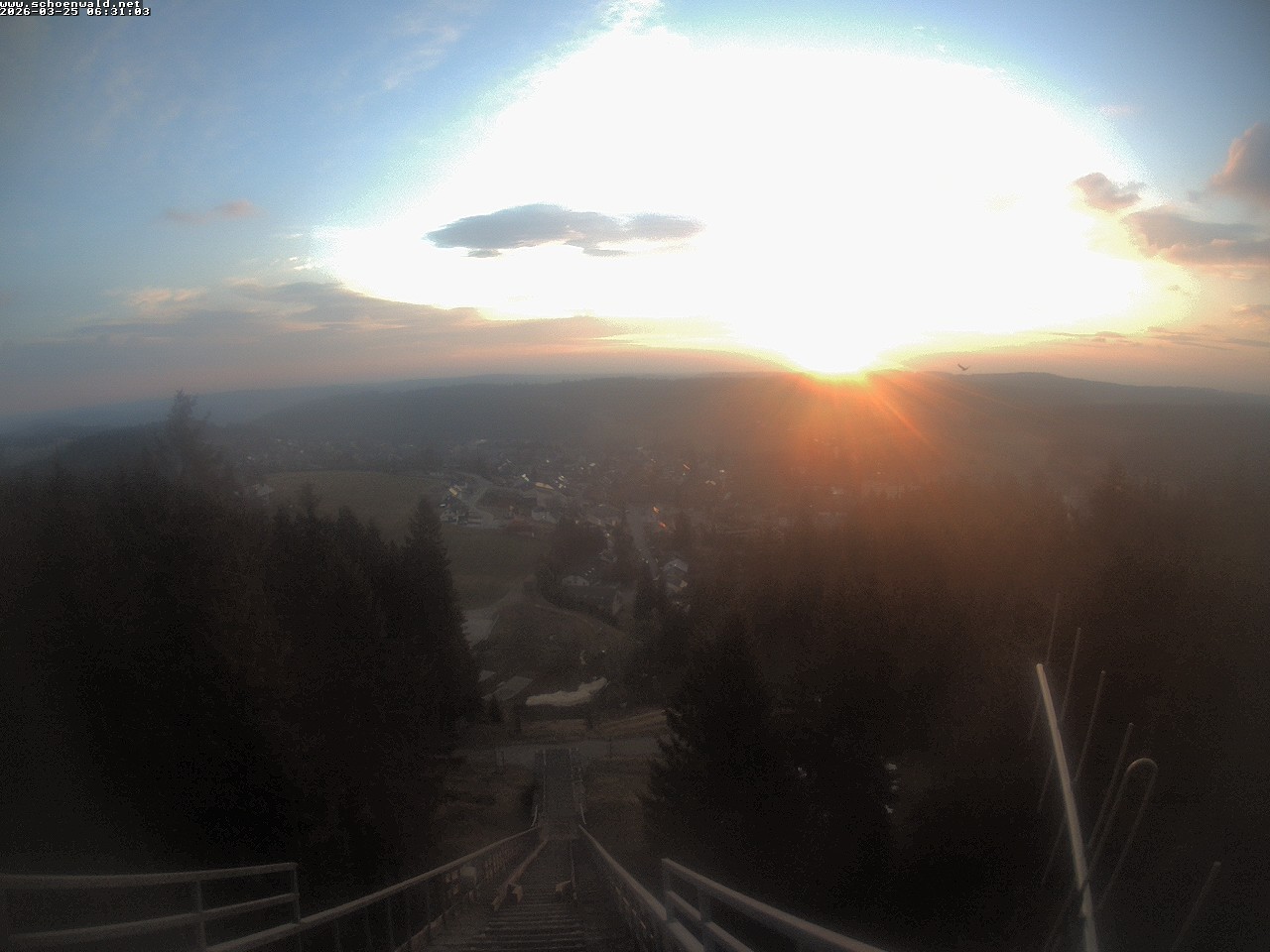 Archiv Foto Webcam Blick auf Schönwald