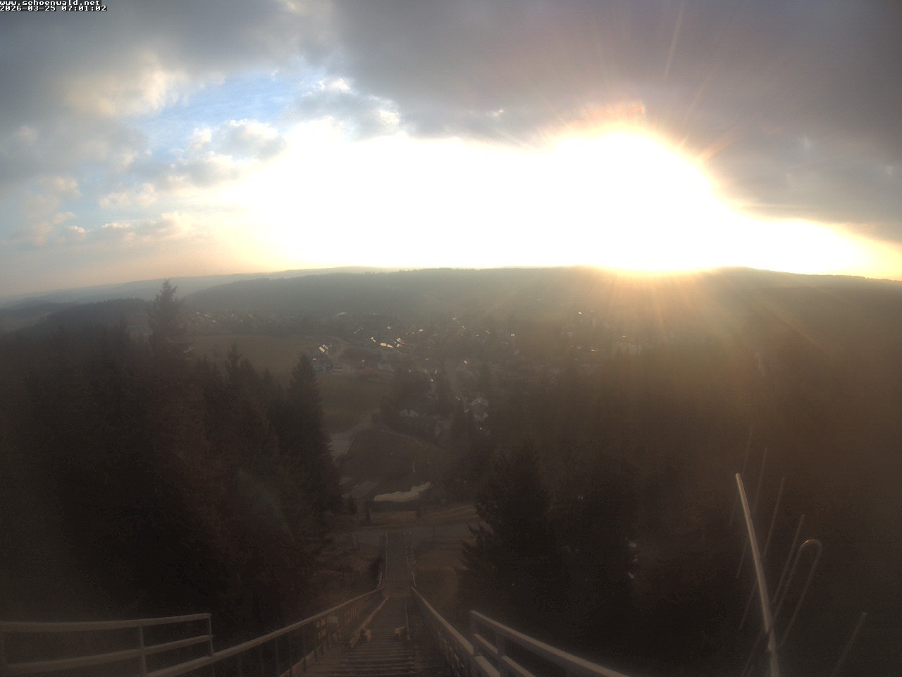 Archiv Foto Webcam Blick auf Schönwald