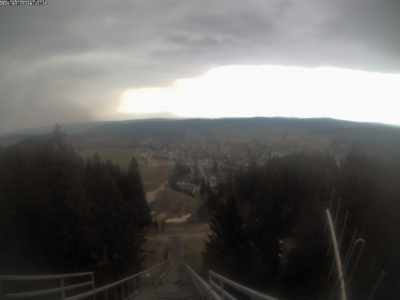 Archiv Foto Webcam Blick auf Schönwald