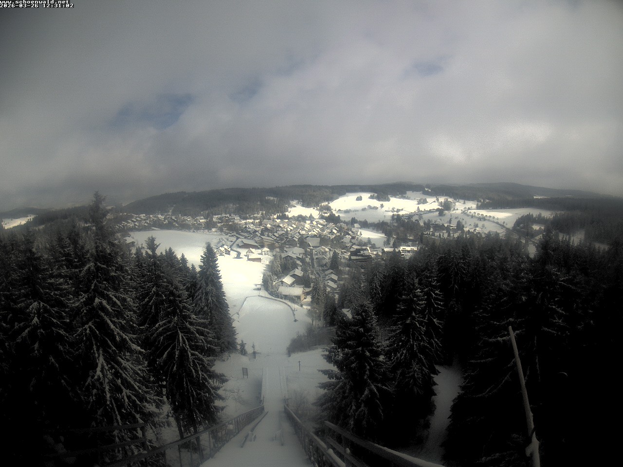 Archiv Foto Webcam Blick auf Schönwald
