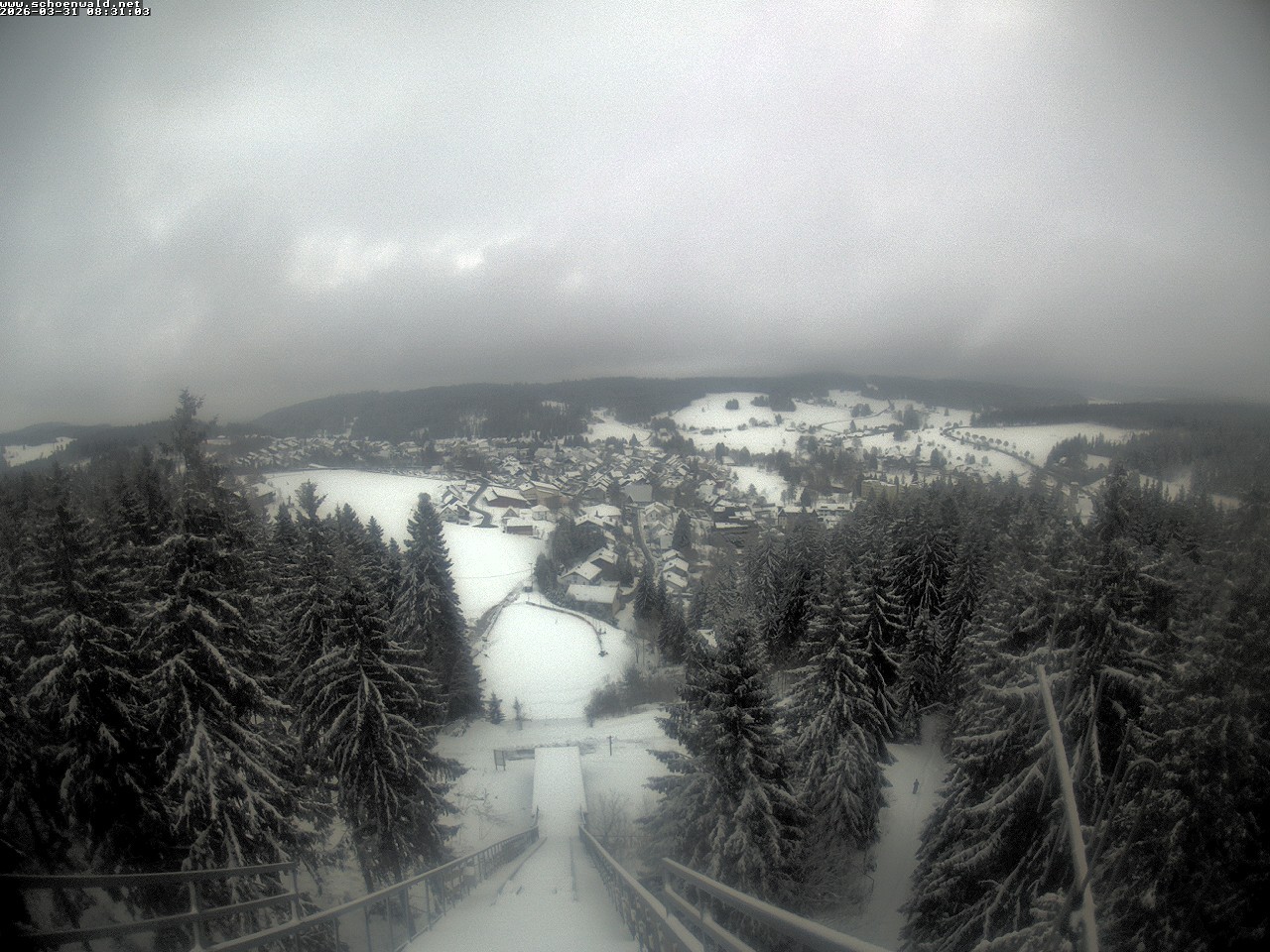 Archiv Foto Webcam Blick auf Schönwald