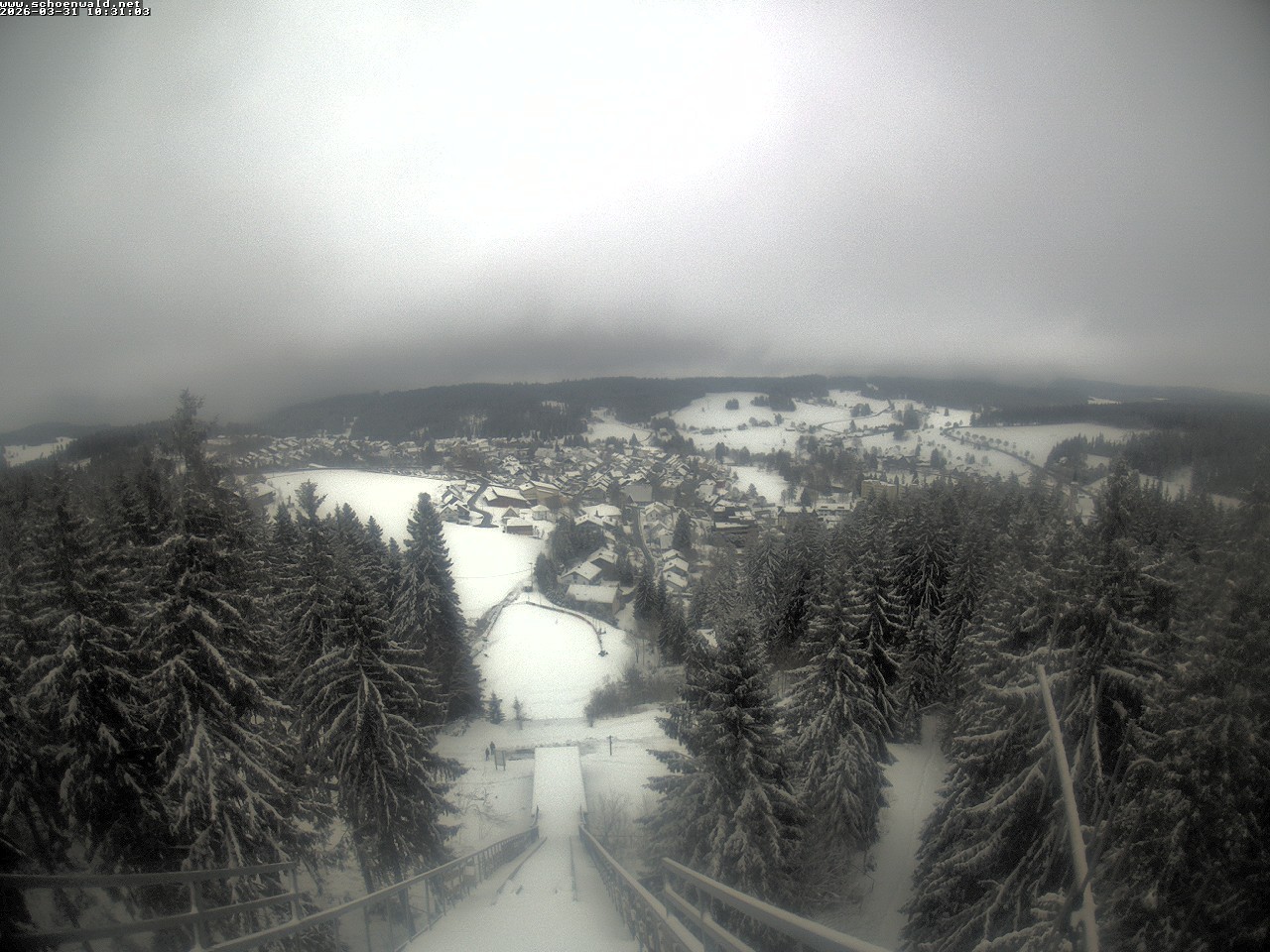 Archiv Foto Webcam Blick auf Schönwald