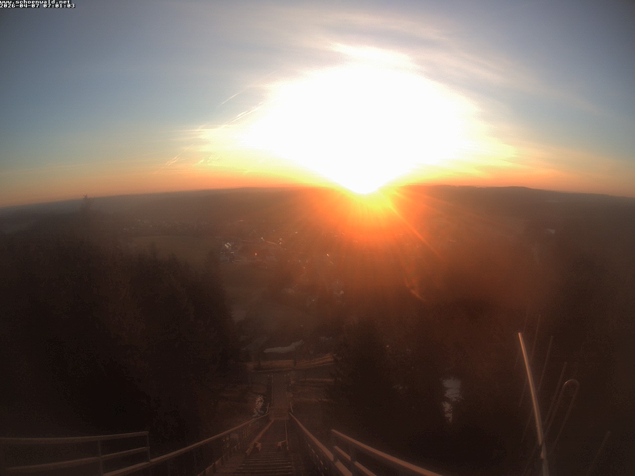 Archiv Foto Webcam Blick auf Schönwald