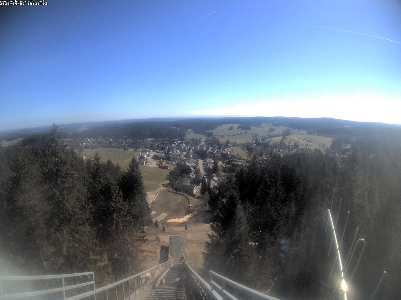 Archiv Foto Webcam Blick auf Schönwald