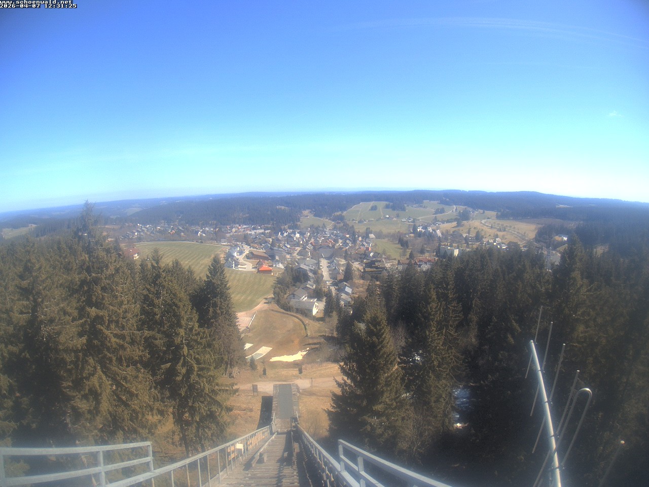 Archiv Foto Webcam Blick auf Schönwald