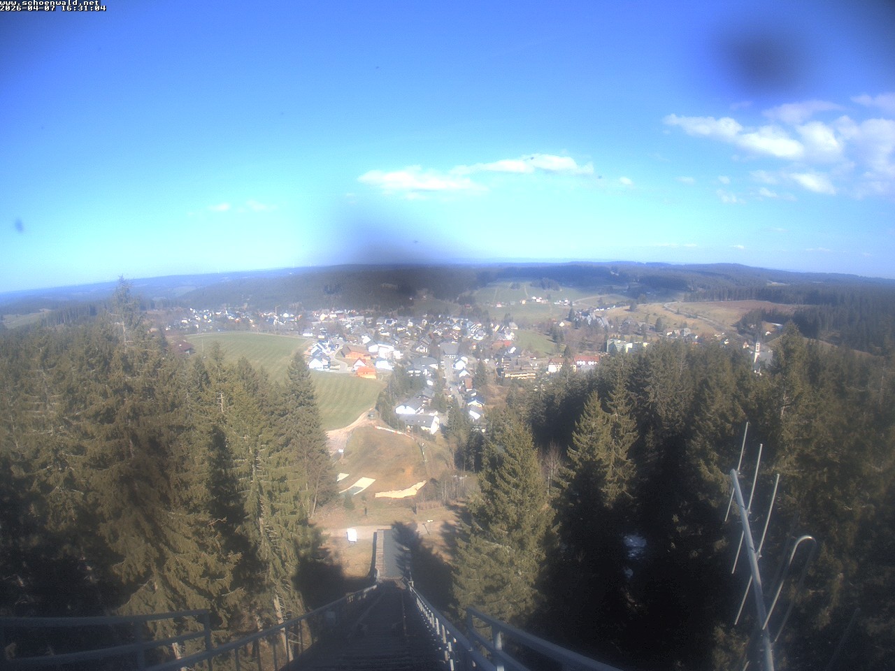 Archiv Foto Webcam Blick auf Schönwald