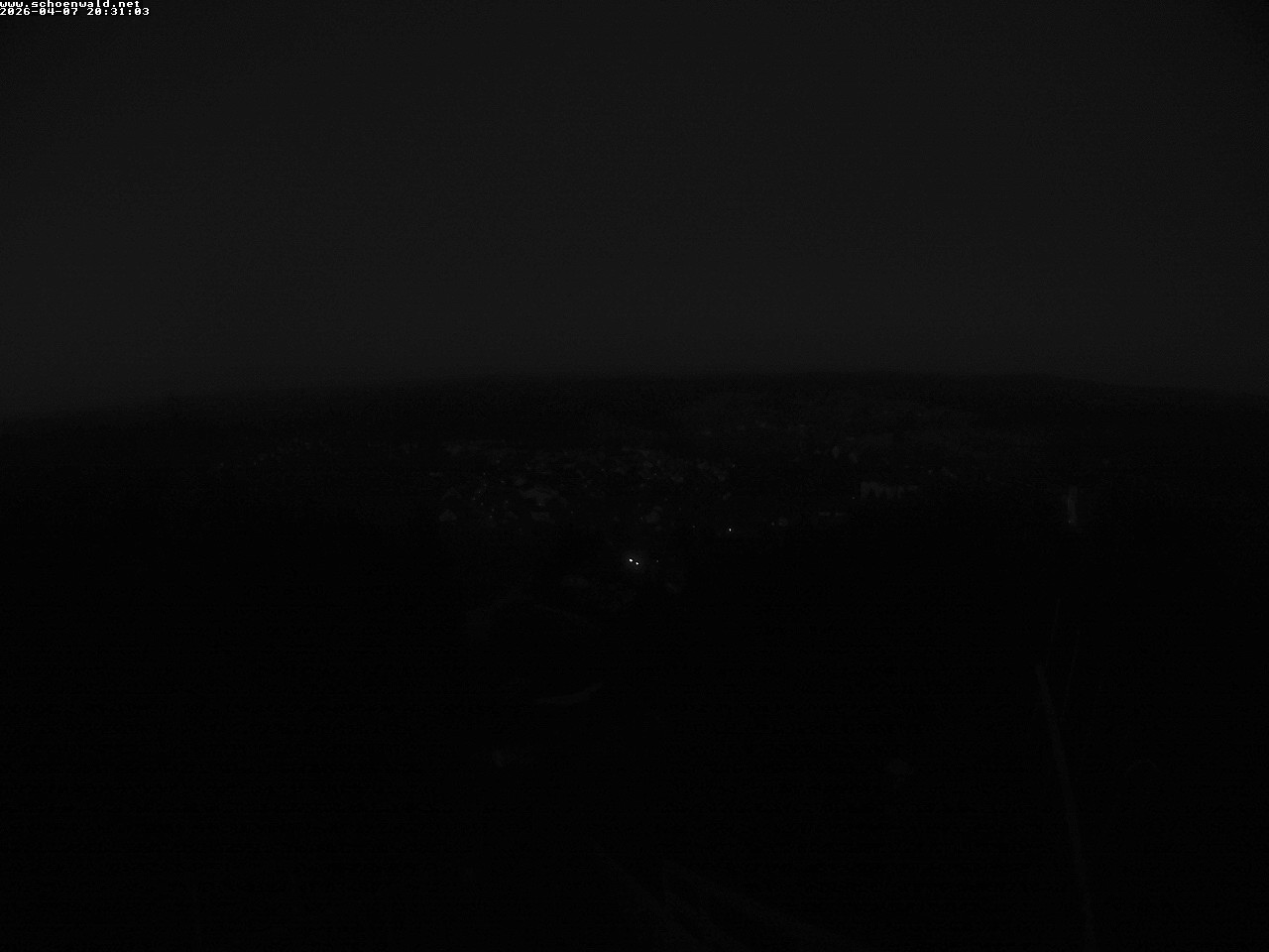 Archiv Foto Webcam Blick auf Schönwald