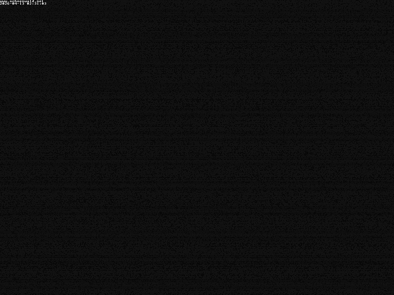 Archived image Webcam View to Schoenwald