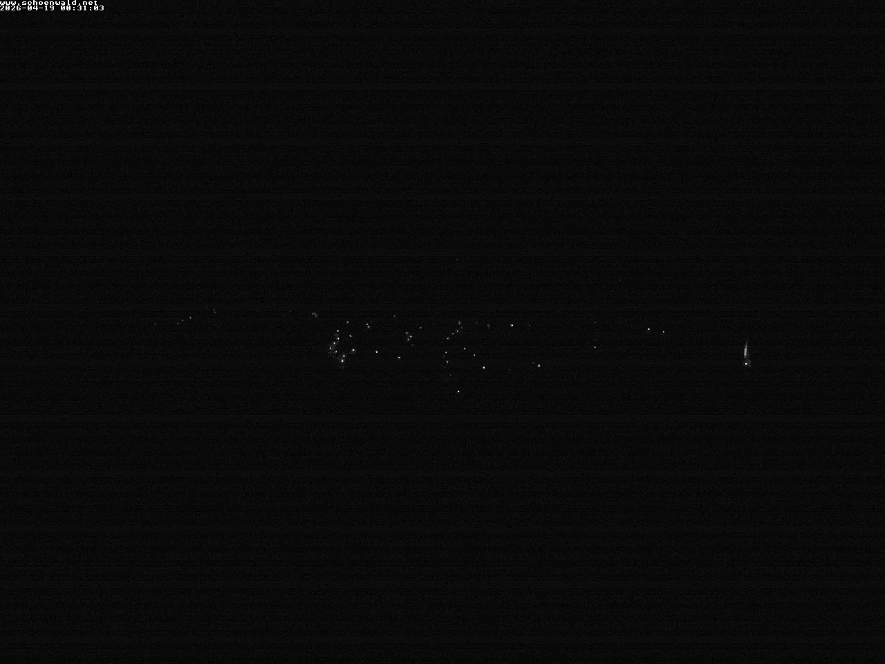 Archived image Webcam View to Schoenwald