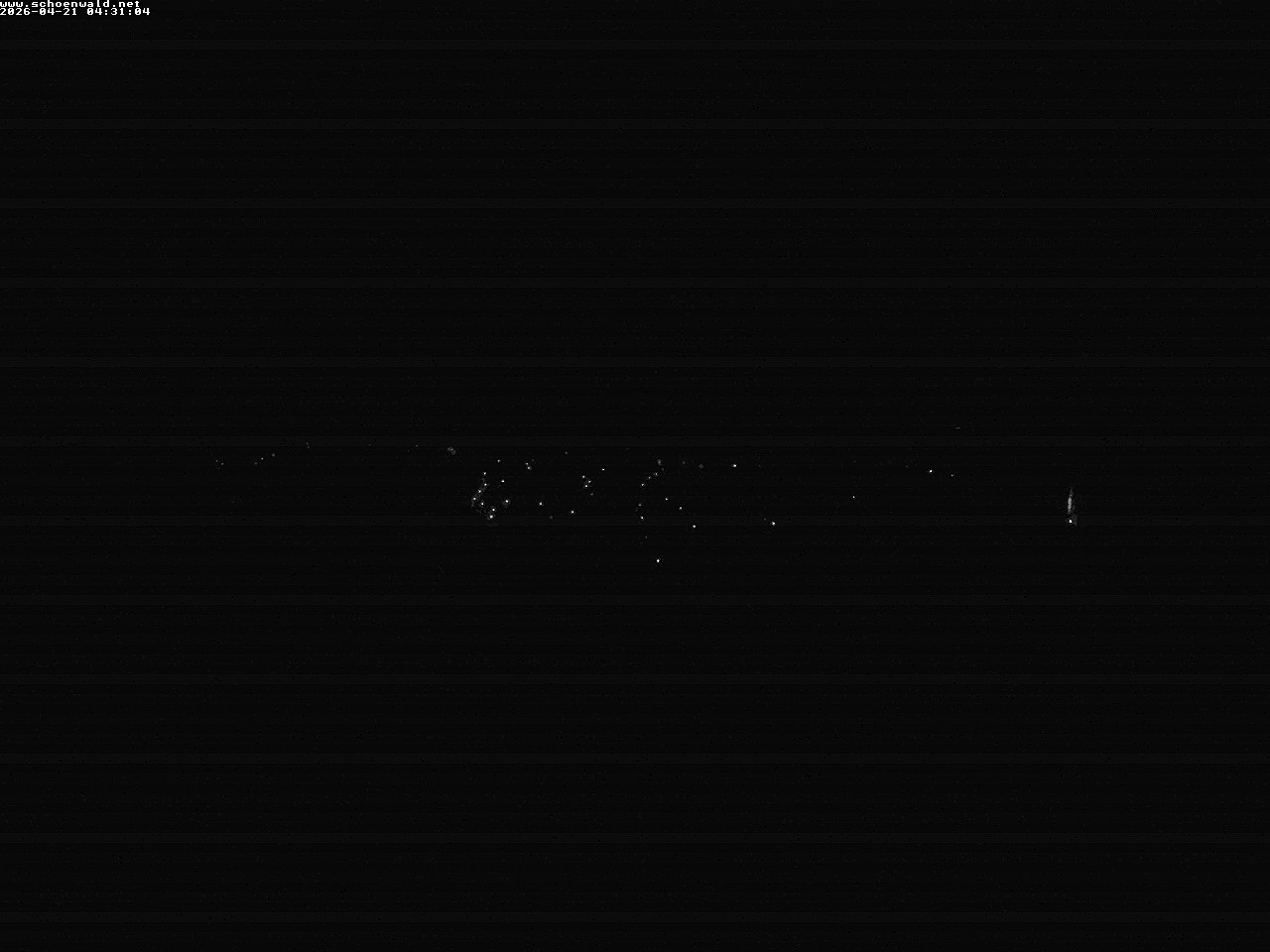 Archived image Webcam View to Schoenwald