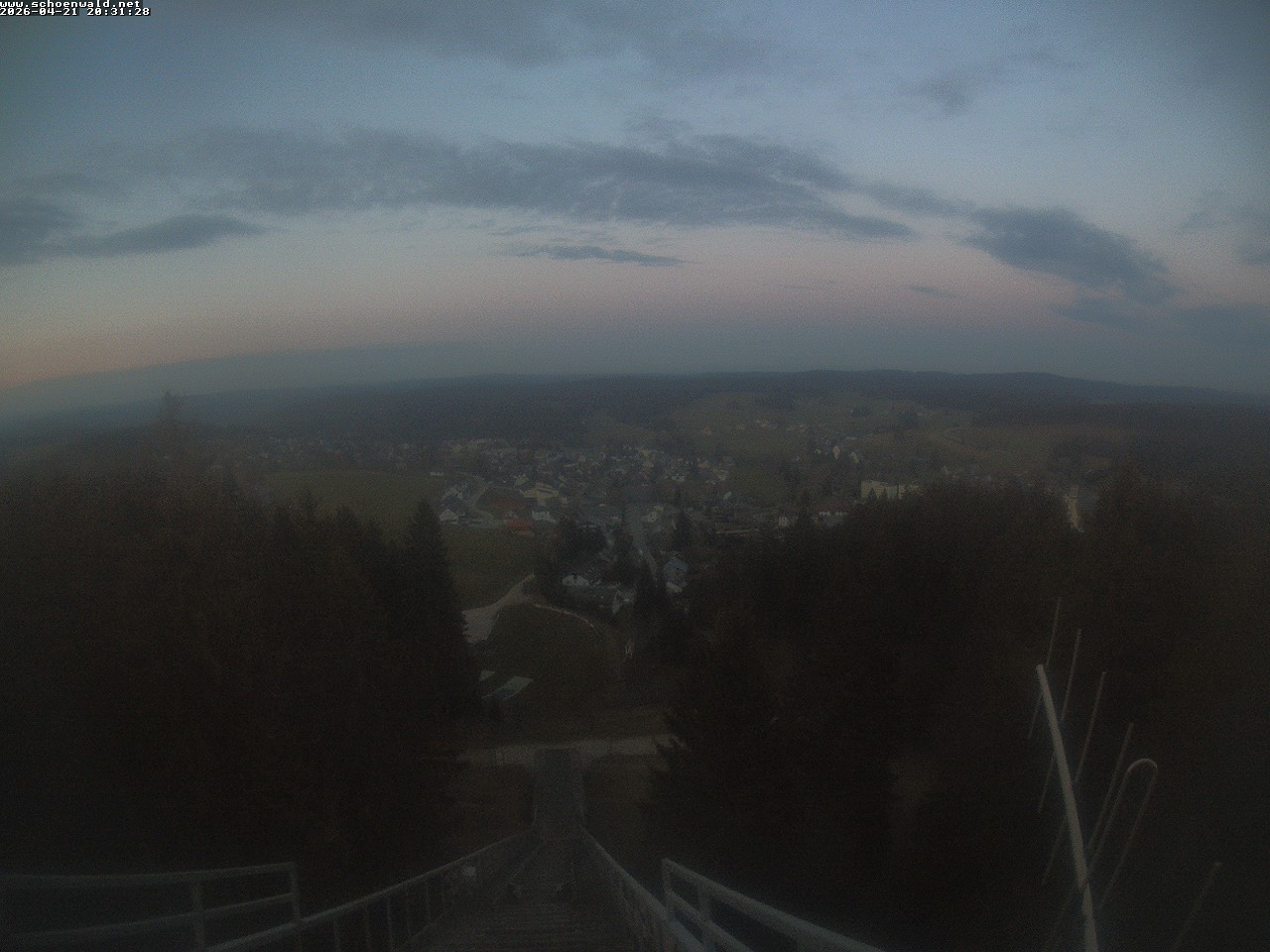 Archiv Foto Webcam Blick auf Schönwald