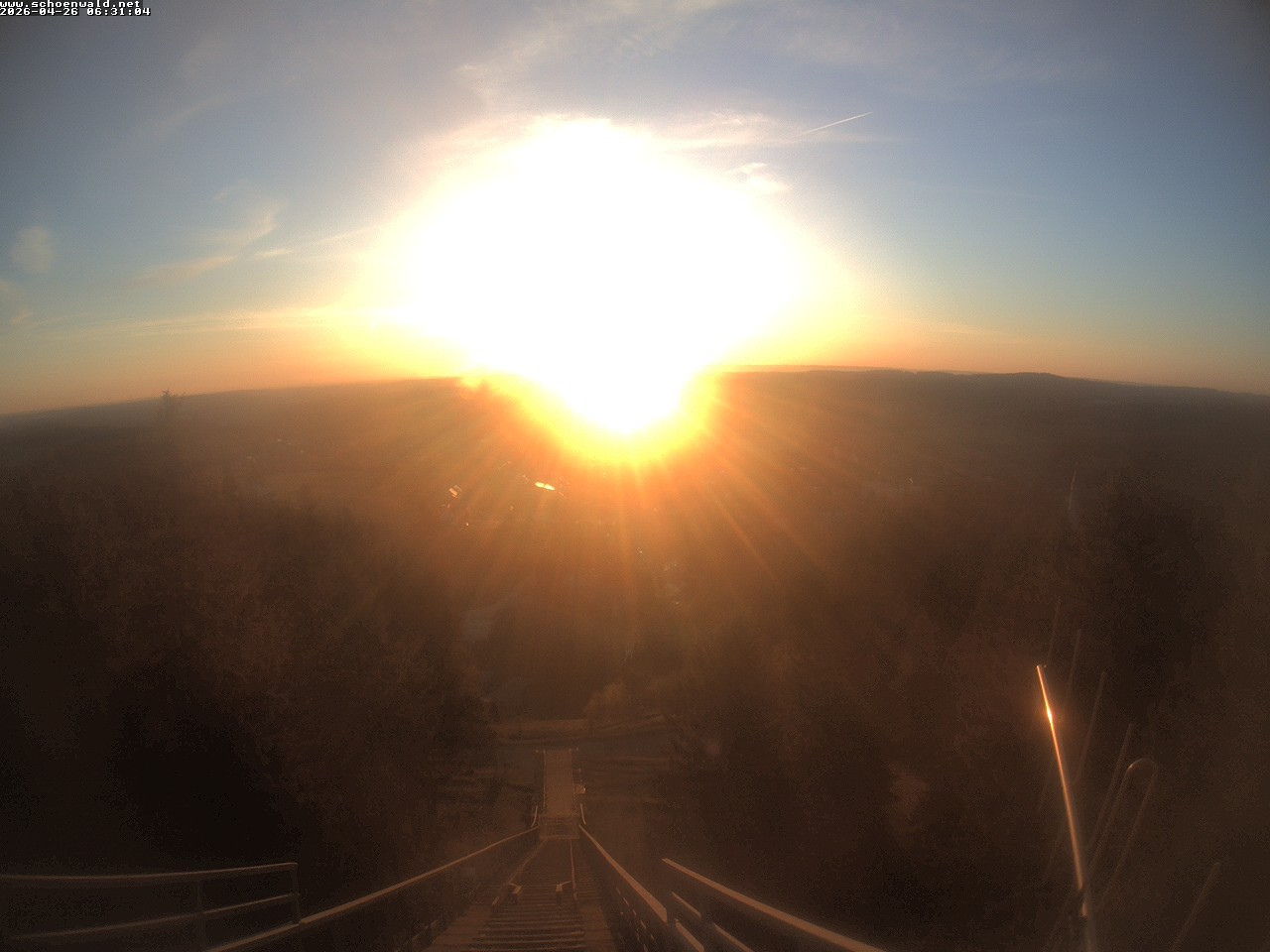 Archived image Webcam View to Schoenwald