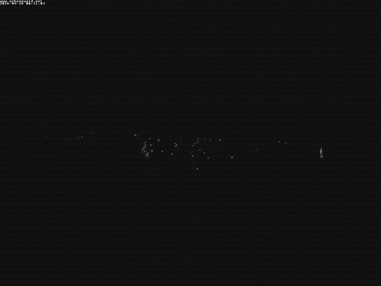 Archived image Webcam View to Schoenwald