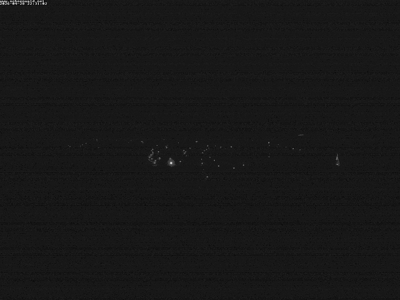 Archived image Webcam View to Schoenwald