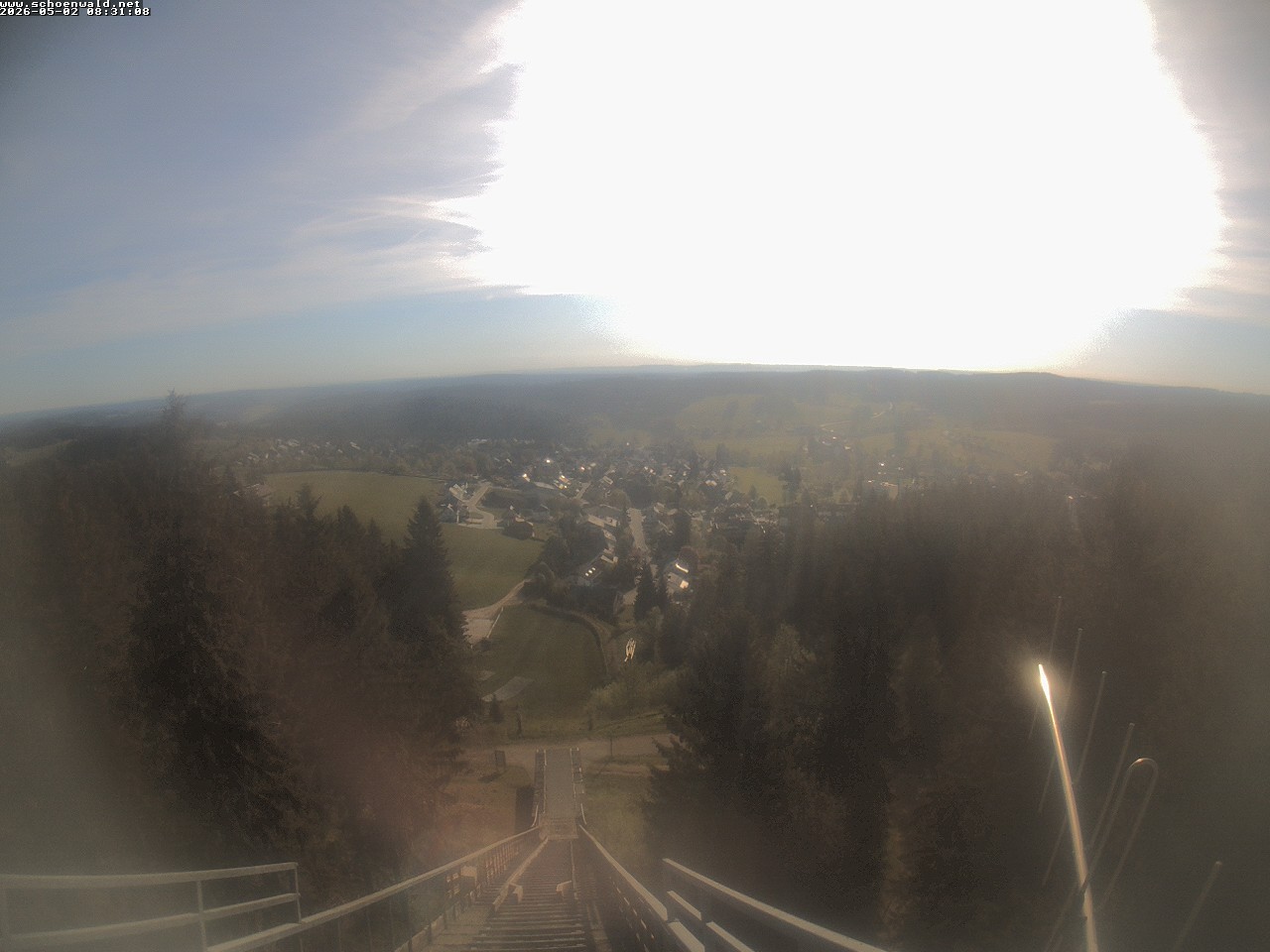 Archiv Foto Webcam Blick auf Schönwald