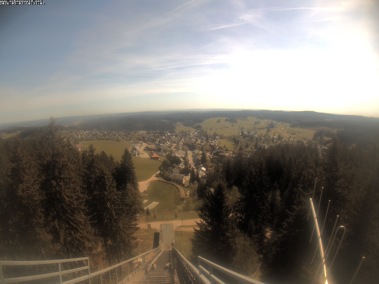 Archiv Foto Webcam Blick auf Schönwald