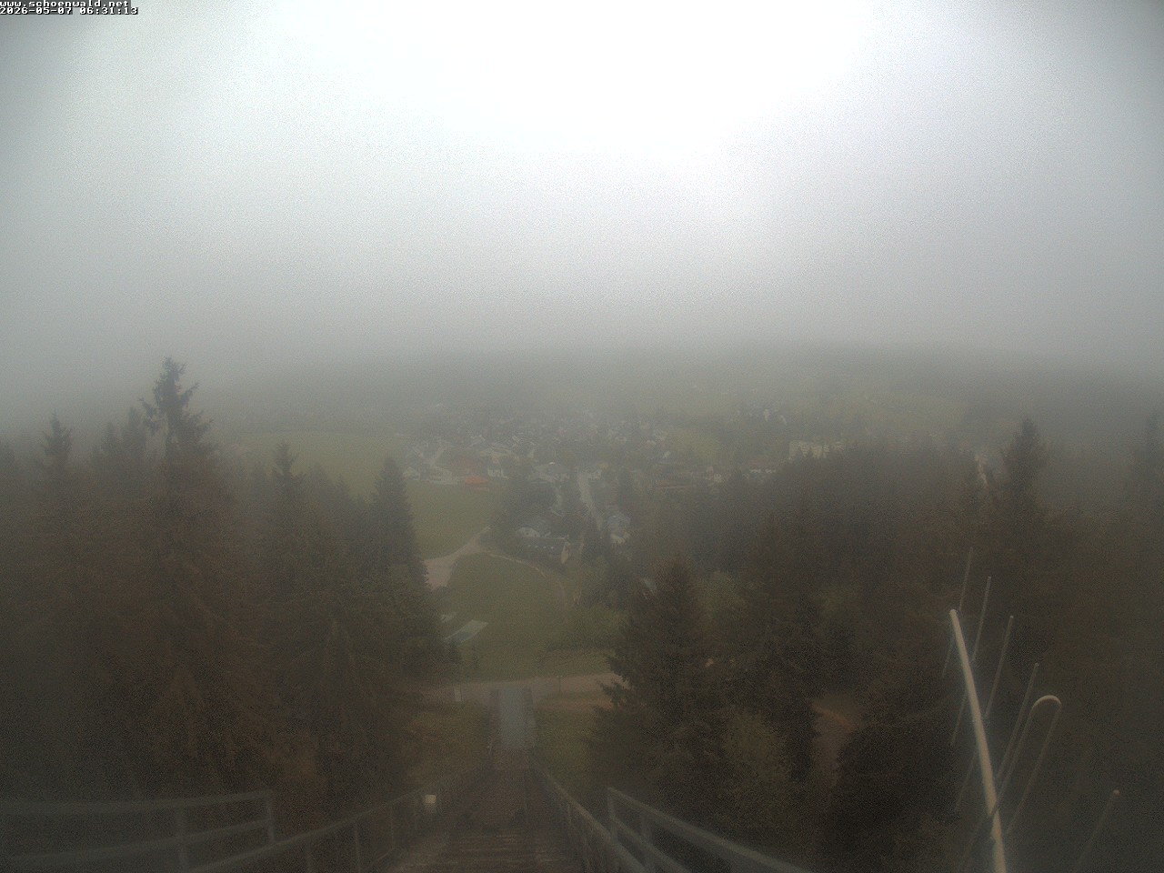 Archiv Foto Webcam Blick auf Schönwald