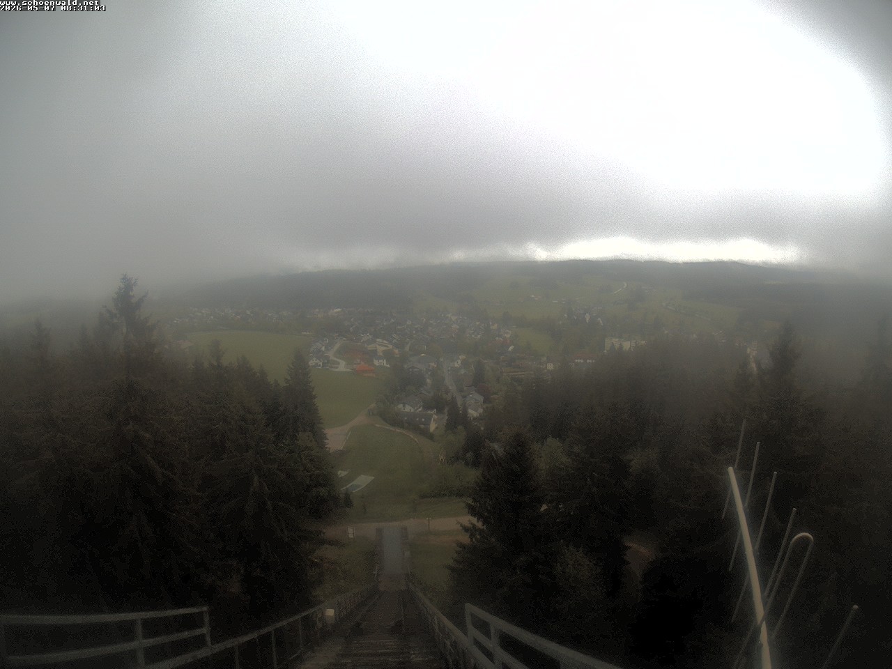 Archiv Foto Webcam Blick auf Schönwald