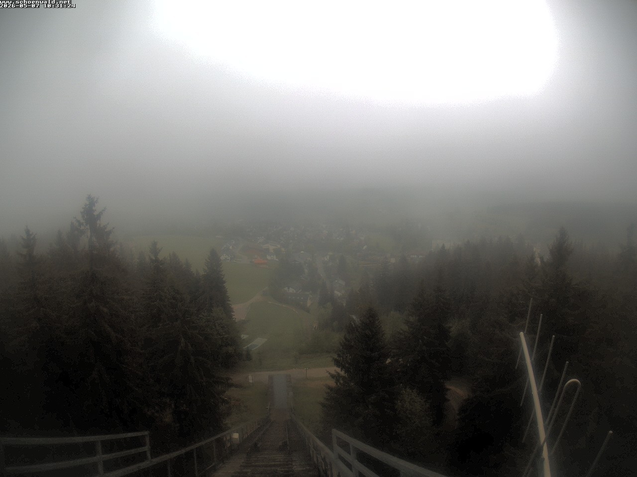 Archiv Foto Webcam Blick auf Schönwald