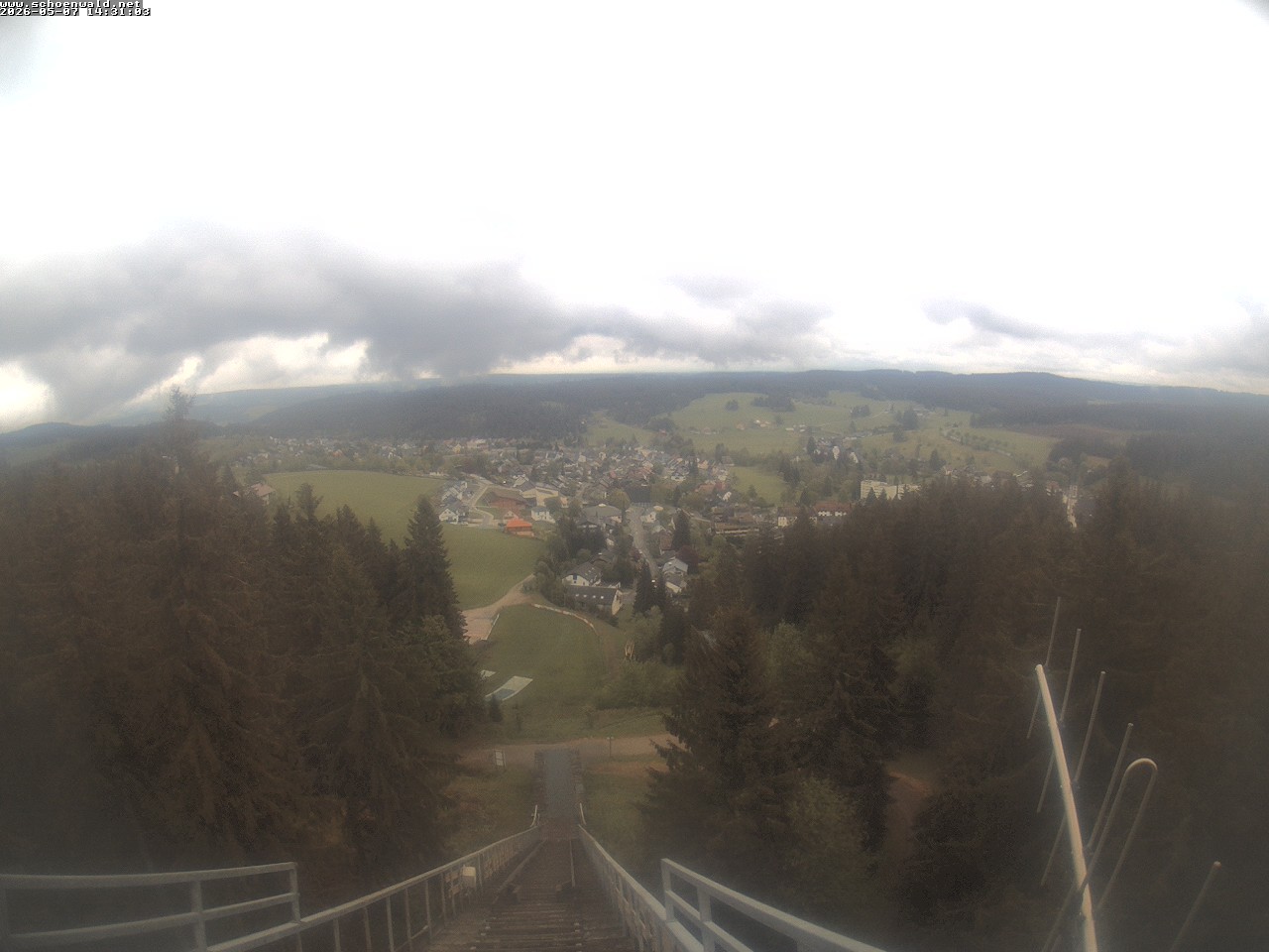 Archiv Foto Webcam Blick auf Schönwald