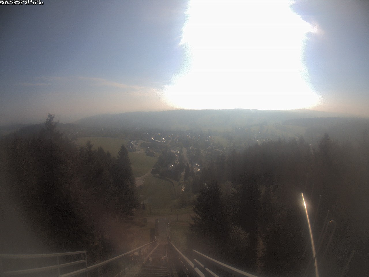 Archived image Webcam View to Schoenwald